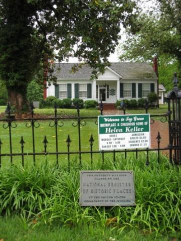 helen keller ivy birthplace awesomestories plantation historic register known america places