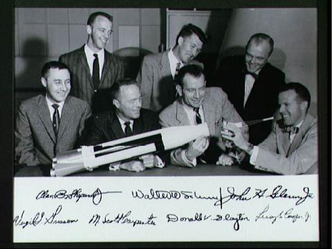 Mercury Seven Astronauts