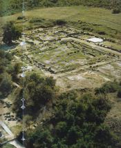 Aerial View of Vergina