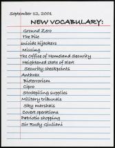 Tower Tragedy - New Vocabulary by Liz Johnson