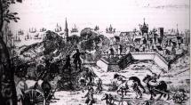Siege at Cartagena - Late 17th Century