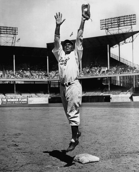 Jackie Robinson  Dodger's First Baseman
